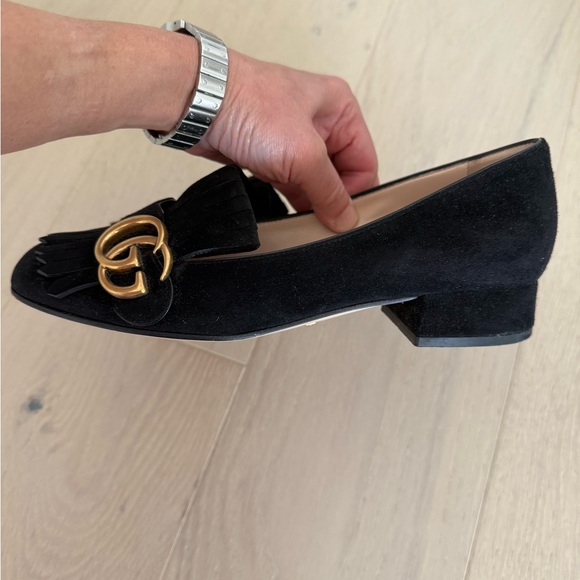 Authentic pre-owned Gucci suede pumps size 36.5 - Picture 7 of 9